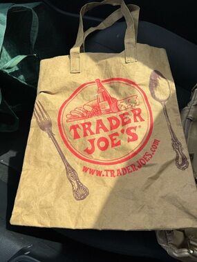 Trader Joe's Washable Paper Bag Tote